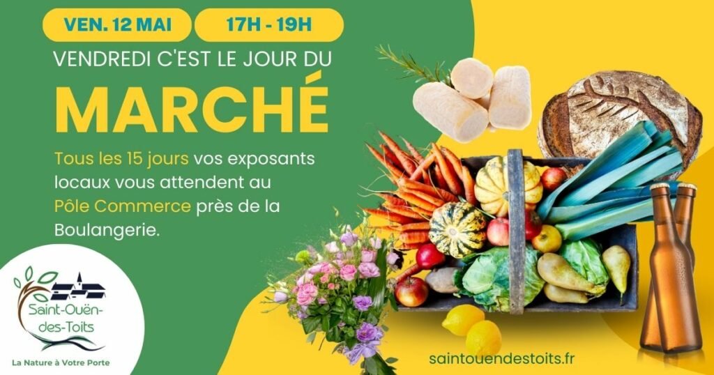 12 mai marché